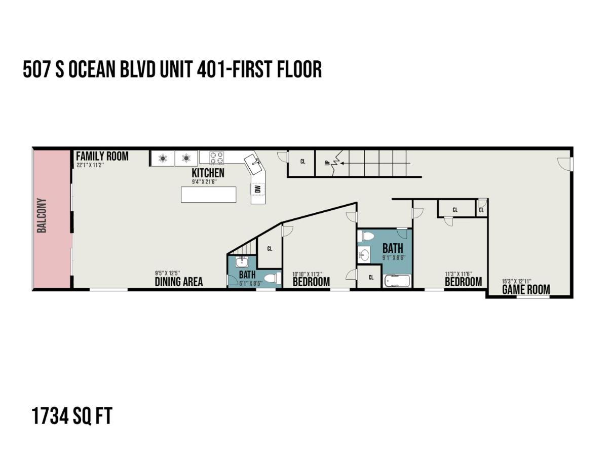 Spacious Penthouse Ocean Front 7 Bedroom Condo - Ambassador Villas Unit 401 Myrtle Beach Exterior photo